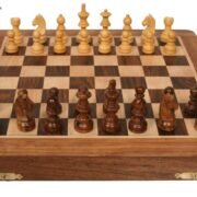 CHESS SET FOLDING MAGNETIC SIZE
