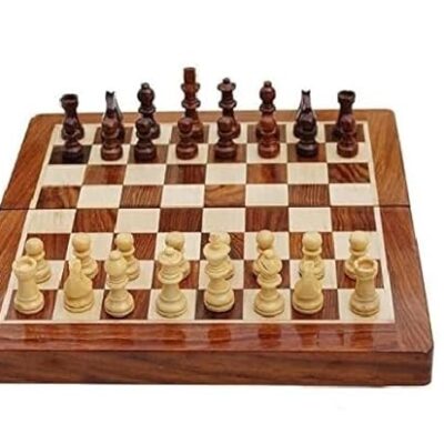 CHESS SET FOLDING MAGNETIC SIZE