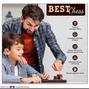 CHESS SET FOLDING MAGNETIC SIZE