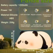 Rechargeable Sleeping Panda Night
