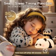 LED Panda Night Light for Kids Sleep