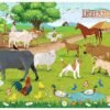 Animal Giant Cardboard Floor Puzzle Game
